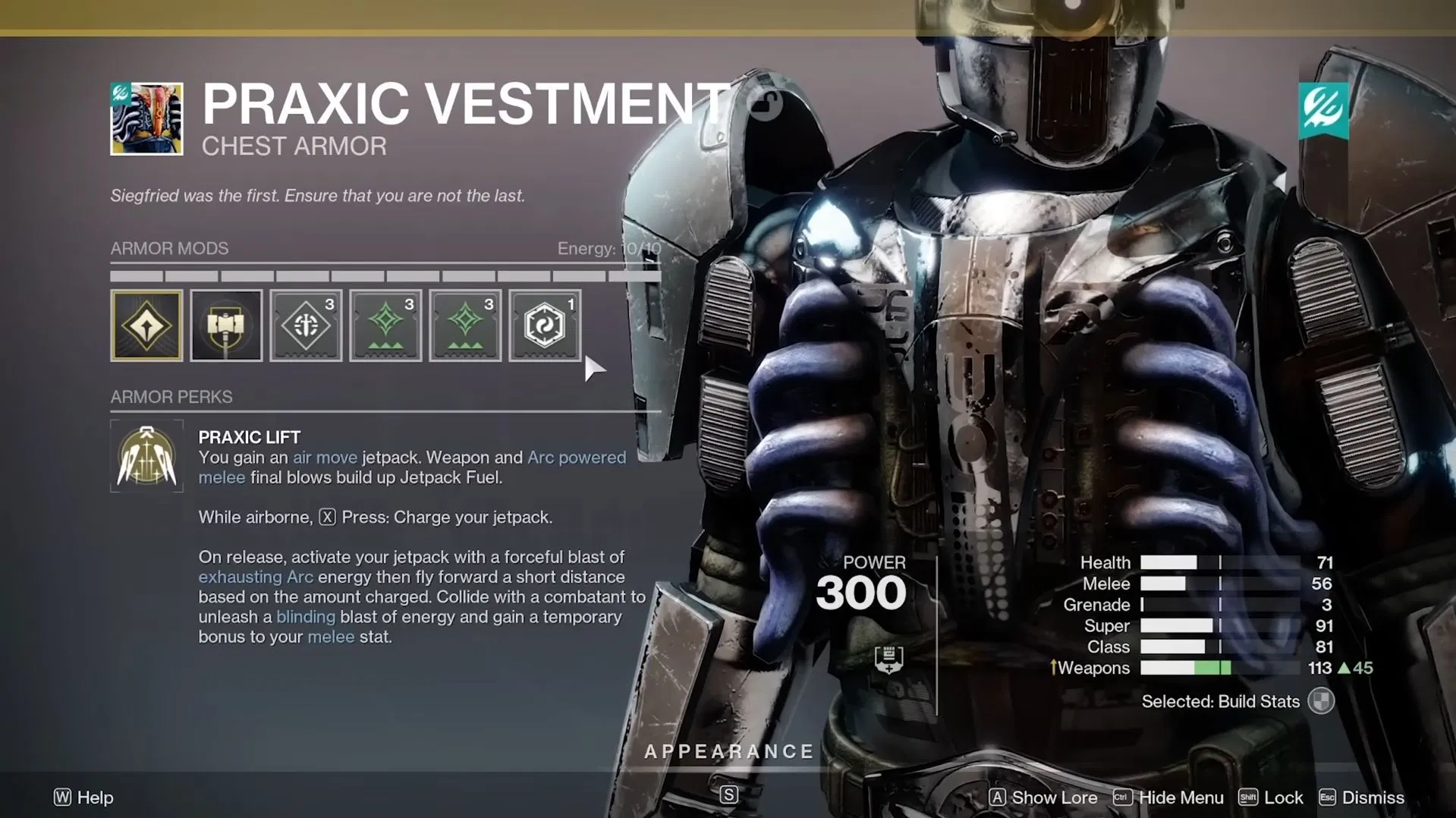 Praxic Vestment Titan chest