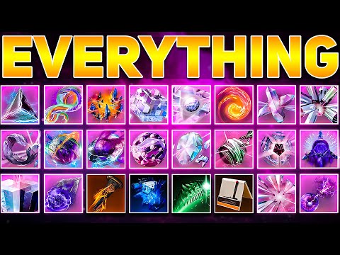 ALL Prismatic Fragments, Aspects & Unlocks (Aztecross)